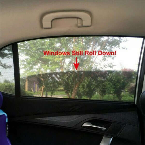 PortaShade - Set of 2 car window sunshades