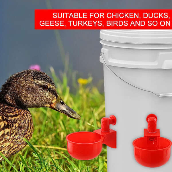 PoulCups - Sada pro automatickou dodávku vody pro drůbež