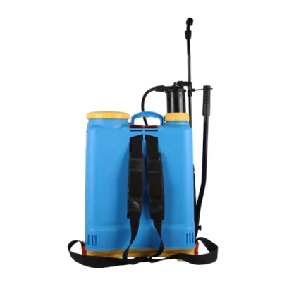 Závlahová pumpa JRH pro zahradu, ruční a elektrická, s nádrží o objemu 16 litrů, specifikace.