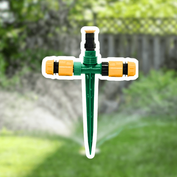 Rotasprin - Set of 3 rotatable garden sprinklers