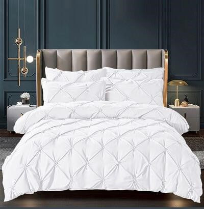 Luxusní ložní prádlo z jemného bavlny - 6 dílů, manželská postel