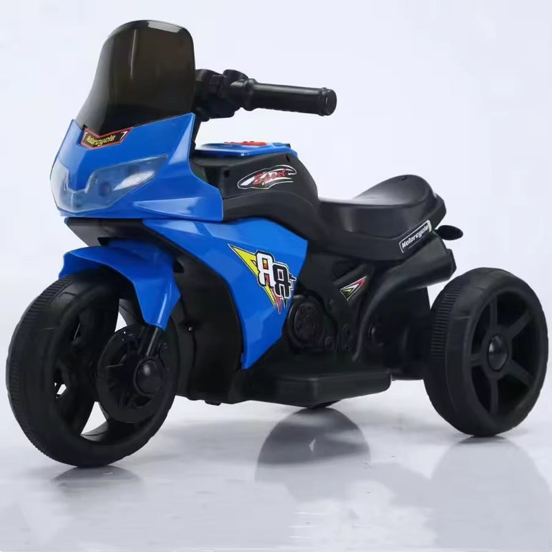 Elektrický Tříkolový Motocykl pro Děti, 3-8 let
