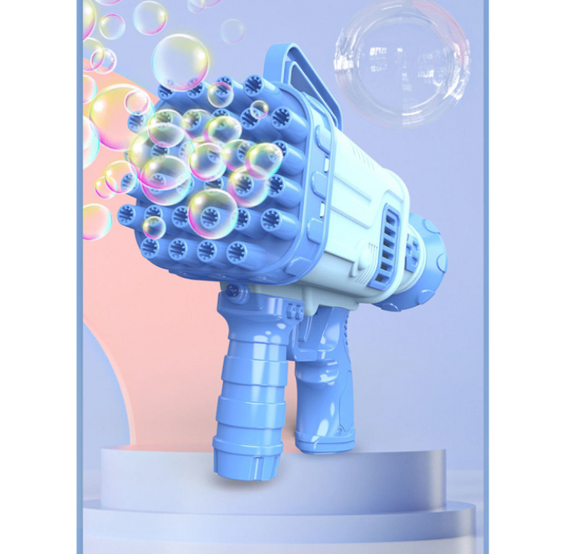 Bazooka elektrická mýdlová bublinková pistole