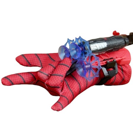SPECIÁLNÍ NABÍDKA: Kostým SpiderMan svalnatý, pro děti + Rukavice s odpalovačem a 2 šipkami