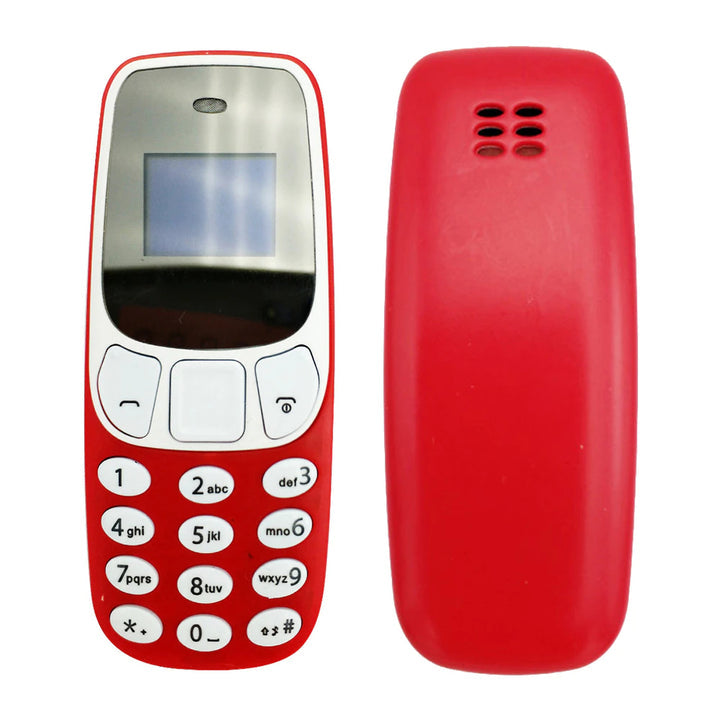 Mini mobilní telefon, duální SIM, OLED, 7 cm, 30 gramů, 350 mAh, BM10