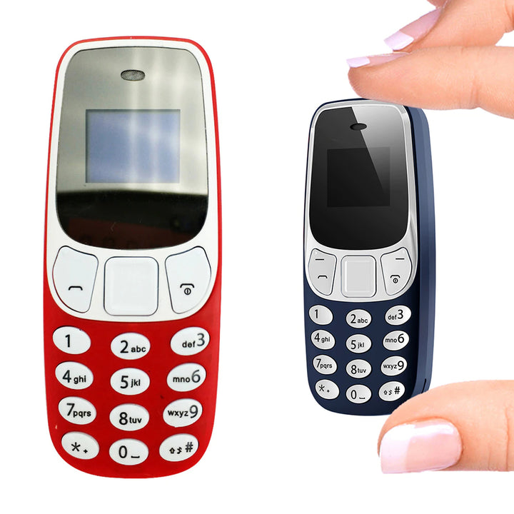 Mini mobilní telefon, duální SIM, OLED, 7 cm, 30 gramů, 350 mAh, BM10