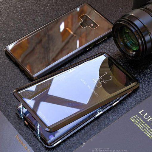 Magnetický kryt 360 se sklem na přední a zadní straně - Samsung - Topeo.cz