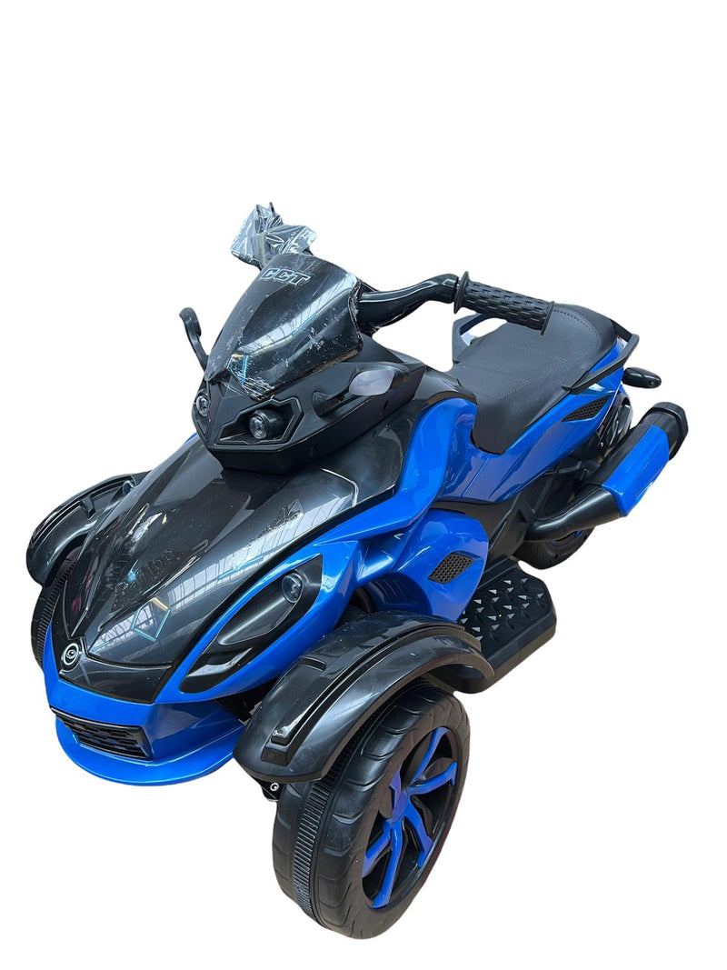 Elektrický motocykl s dvojitým pohonem