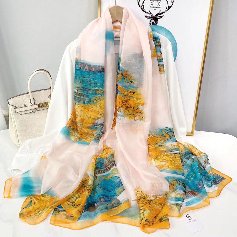 Fantasy závojový šátek 'Touches of Silk', 140/200 cm