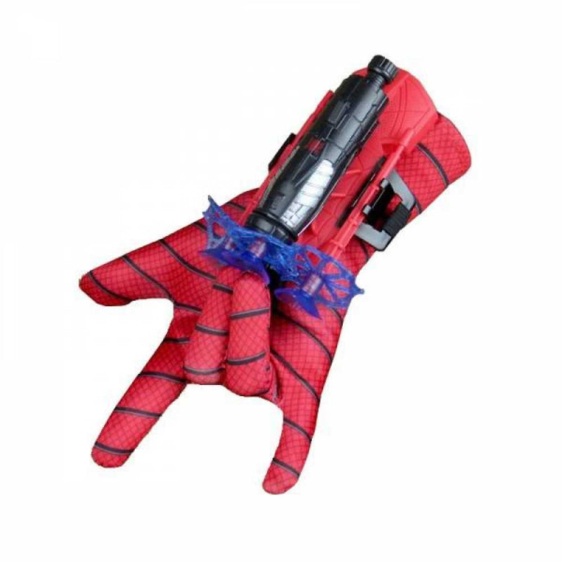Textilní pavoučí rukavice s vystřelovačem a dvěma šípy, +3 roky