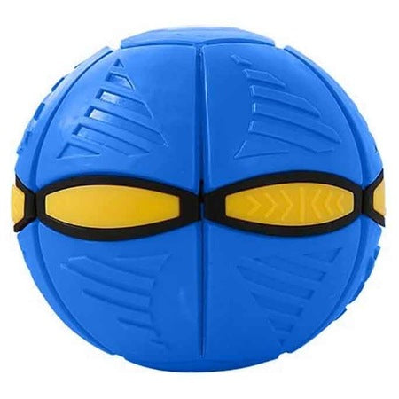 Interaktivní létající míč Flat Ball Disc, modrá